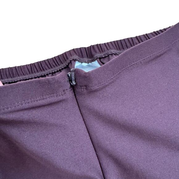 Nike Dri-Fit Wide Leg Trouser Track Pants Chocolate Brown Women’s Large 12/14 - Picture 3 of 6